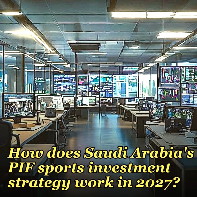 How does Saudi Arabia's PIF sports investment strategy work in 2027?