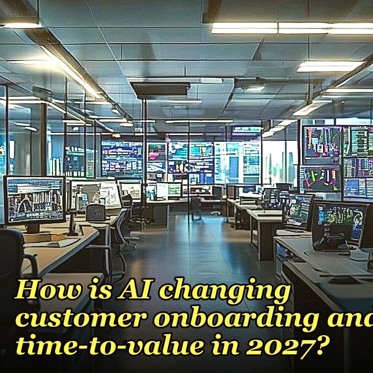 How is AI changing customer onboarding and time-to-value in 2027?