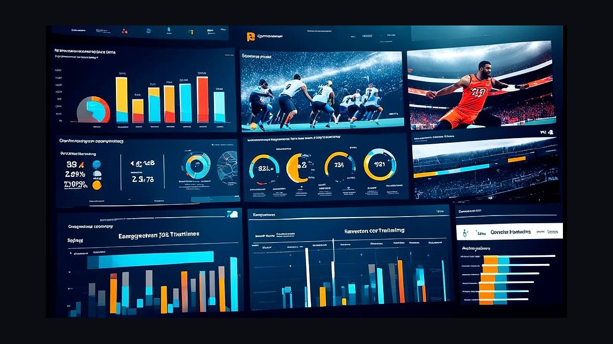 How does the sports data and analytics business work in 2027?