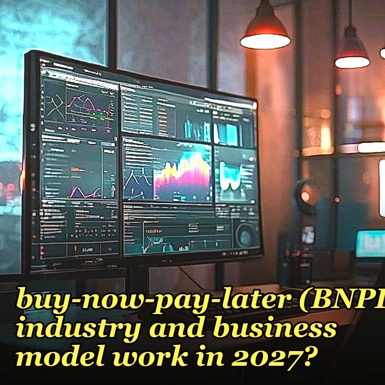 How does the buy-now-pay-later (BNPL) industry and business model work in 2027?