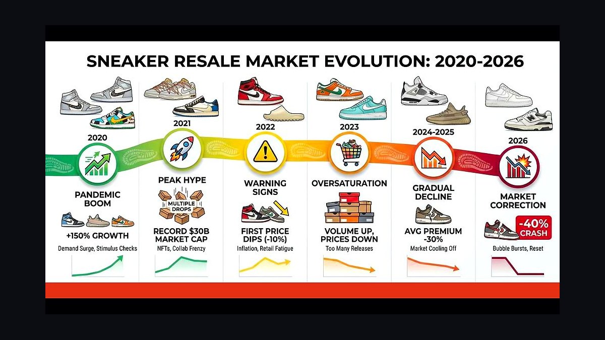 How does the sneaker resale market and authentication marketplace work in 2027?