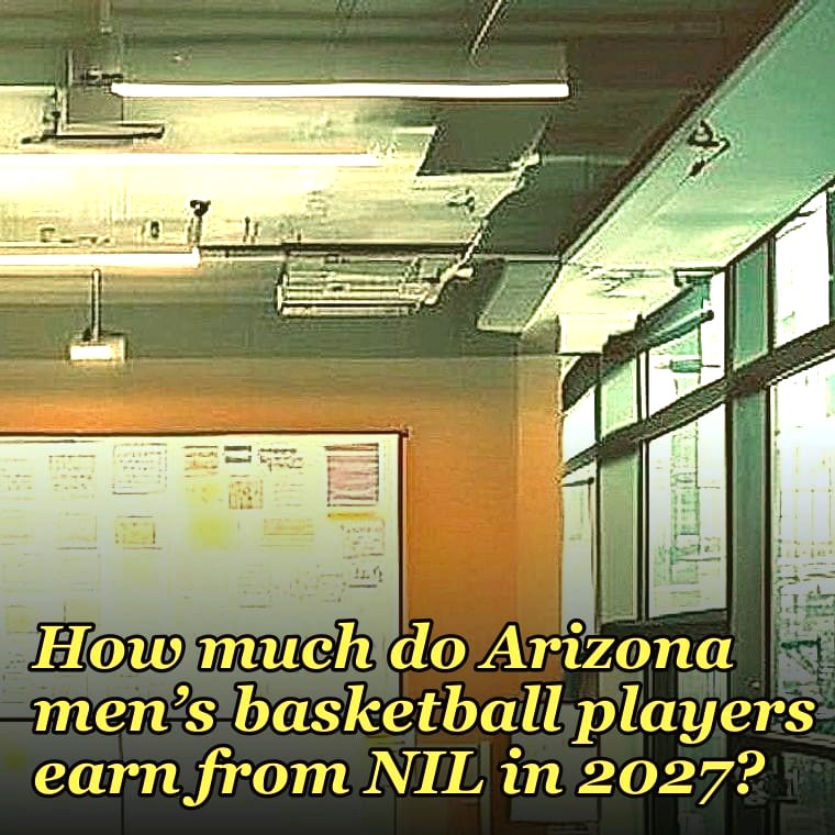 How much do Arizona men’s basketball players earn from NIL in 2027?