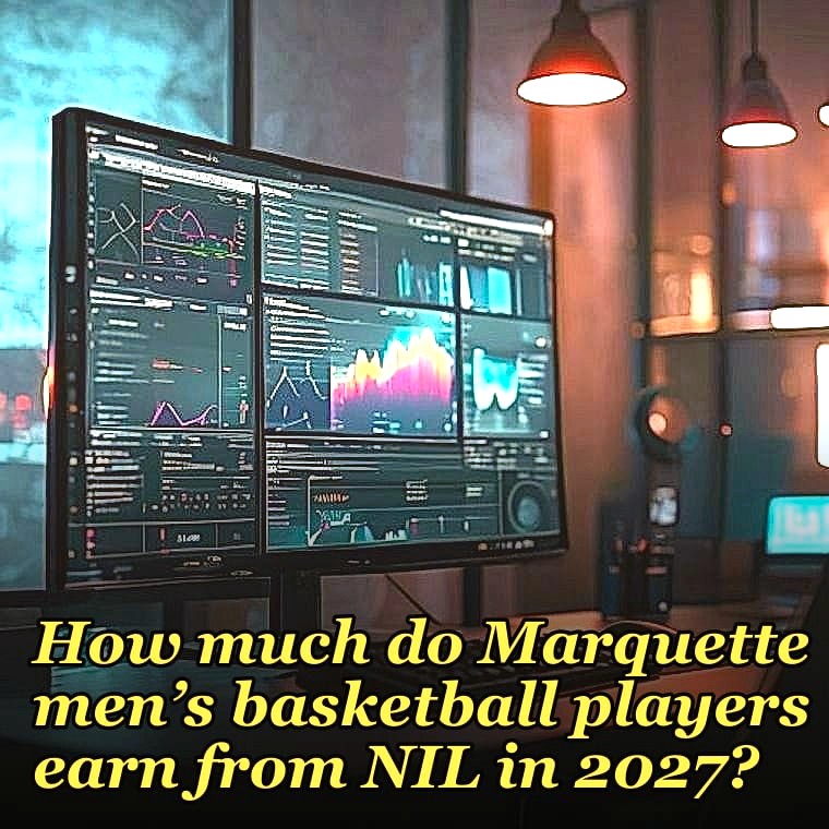 How much do Marquette men’s basketball players earn from NIL in 2027?