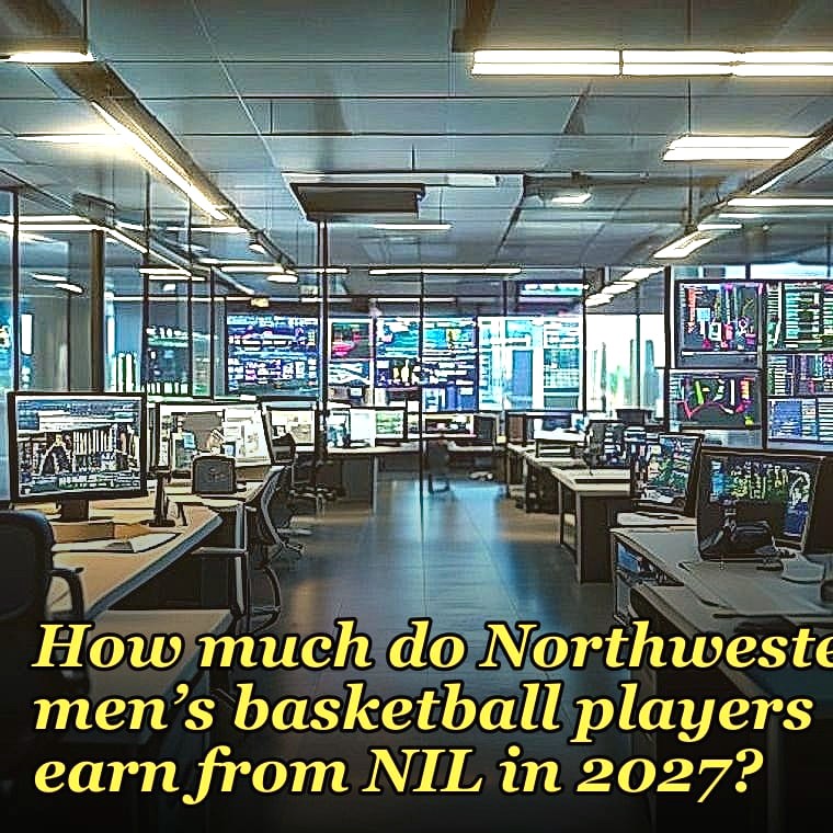 How much do Northwestern men’s basketball players earn from NIL in 2027?