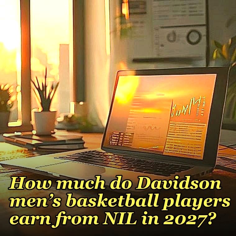 How much do Davidson men’s basketball players earn from NIL in 2027?
