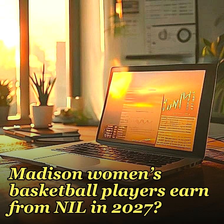How much do James Madison women’s basketball players earn from NIL in 2027?