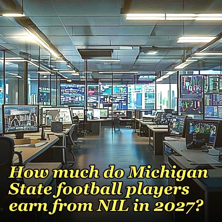 How much do Michigan State football players earn from NIL in 2027?