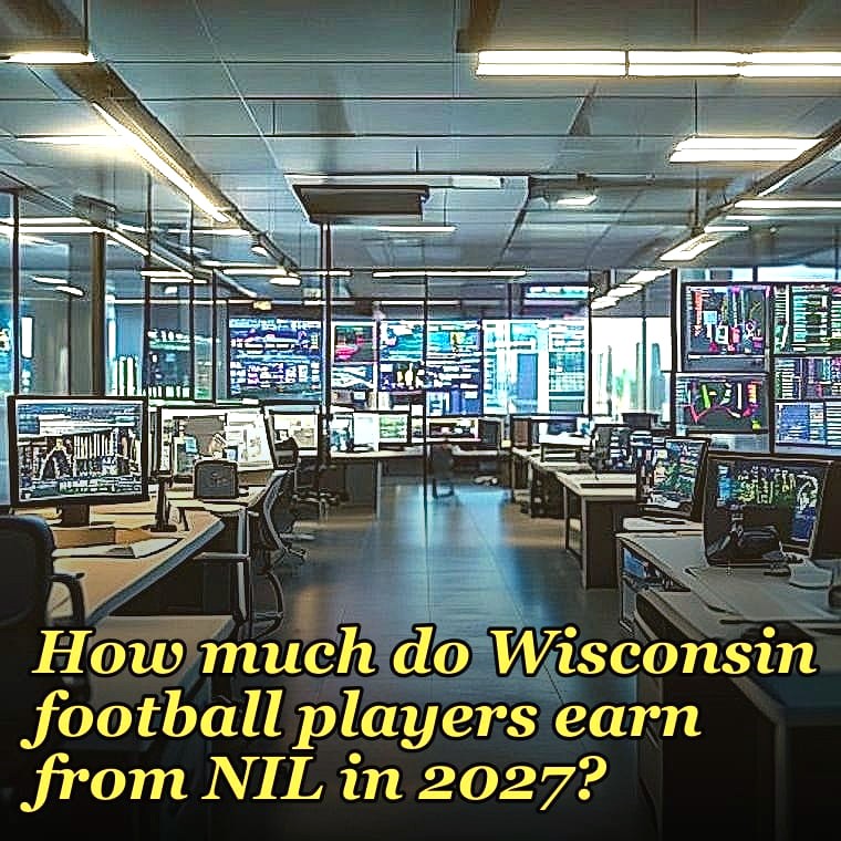 How much do Wisconsin football players earn from NIL in 2027?