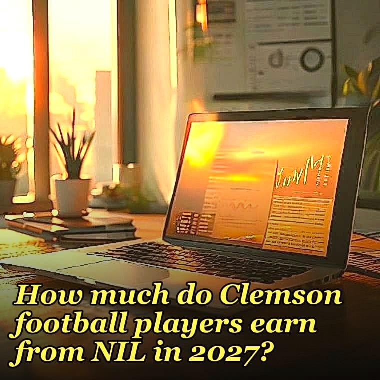 How much do Clemson football players earn from NIL in 2027?