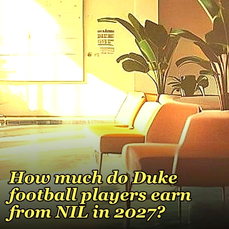 How much do Duke football players earn from NIL in 2027?