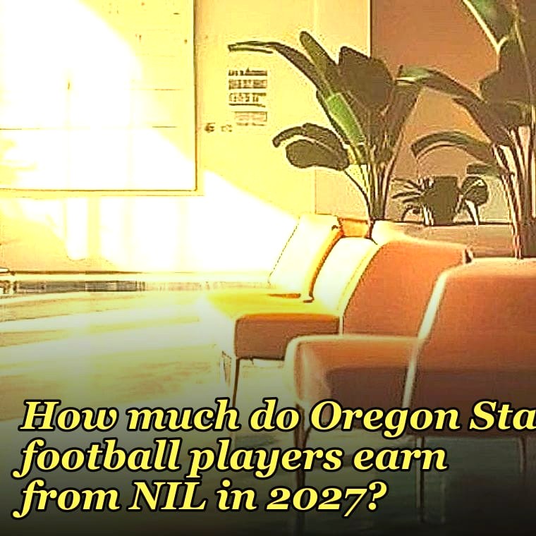 How much do Oregon State football players earn from NIL in 2027?