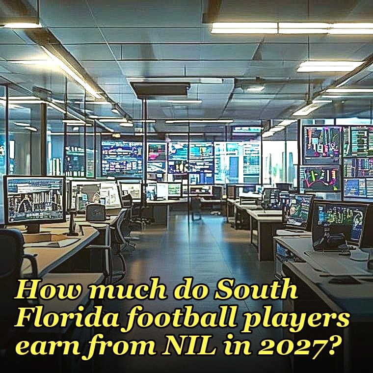 How much do South Florida football players earn from NIL in 2027?