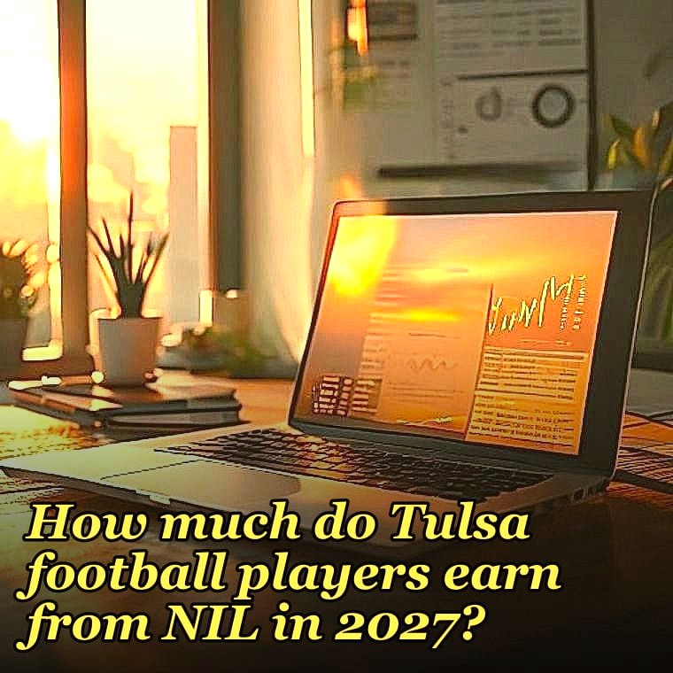 How much do Tulsa football players earn from NIL in 2027?