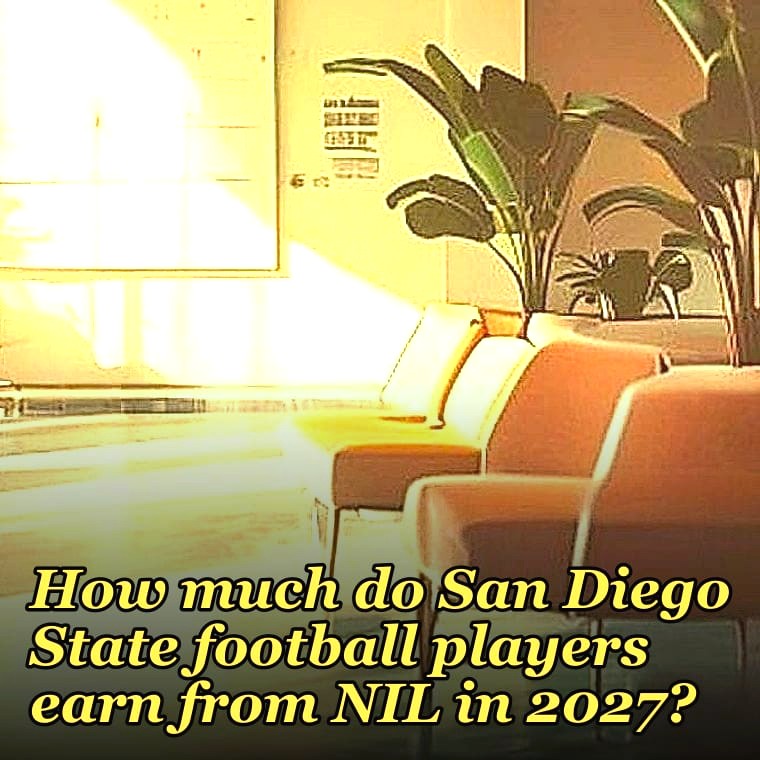 How much do San Diego State football players earn from NIL in 2027?