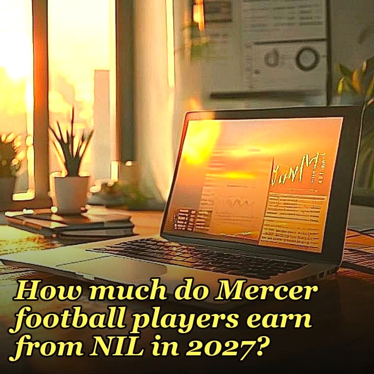 How much do Mercer football players earn from NIL in 2027?