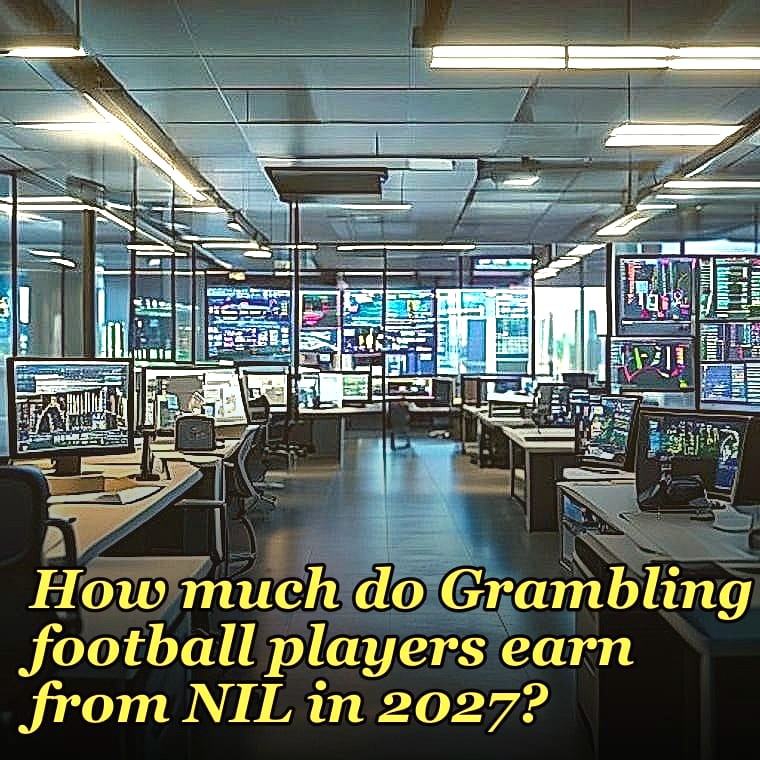 How much do Grambling football players earn from NIL in 2027?