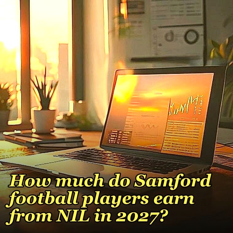 How much do Samford football players earn from NIL in 2027?