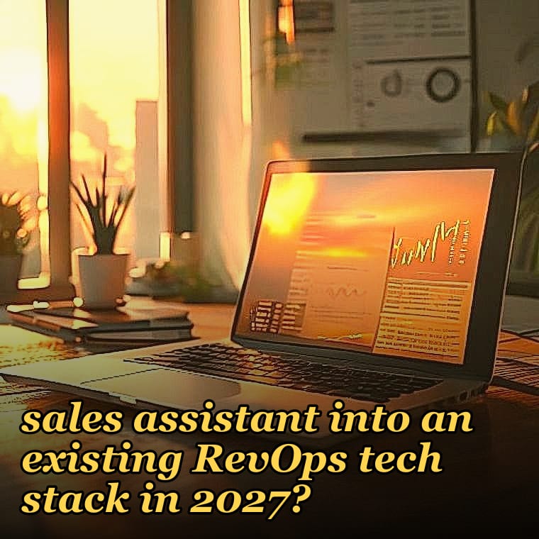 What are the top three operational challenges when integrating an AI sales assistant into an existing RevOps tech stack in 2027?