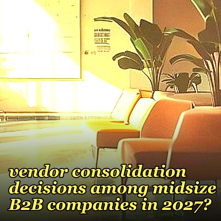 What specific AI features in CRM platforms are driving vendor consolidation decisions among midsize B2B companies in 2027?