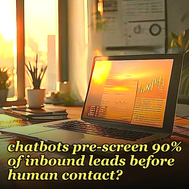 How are 2027 B2B marketing teams recalibrating MQL definitions when AI chatbots pre-screen 90% of inbound leads before human contact?