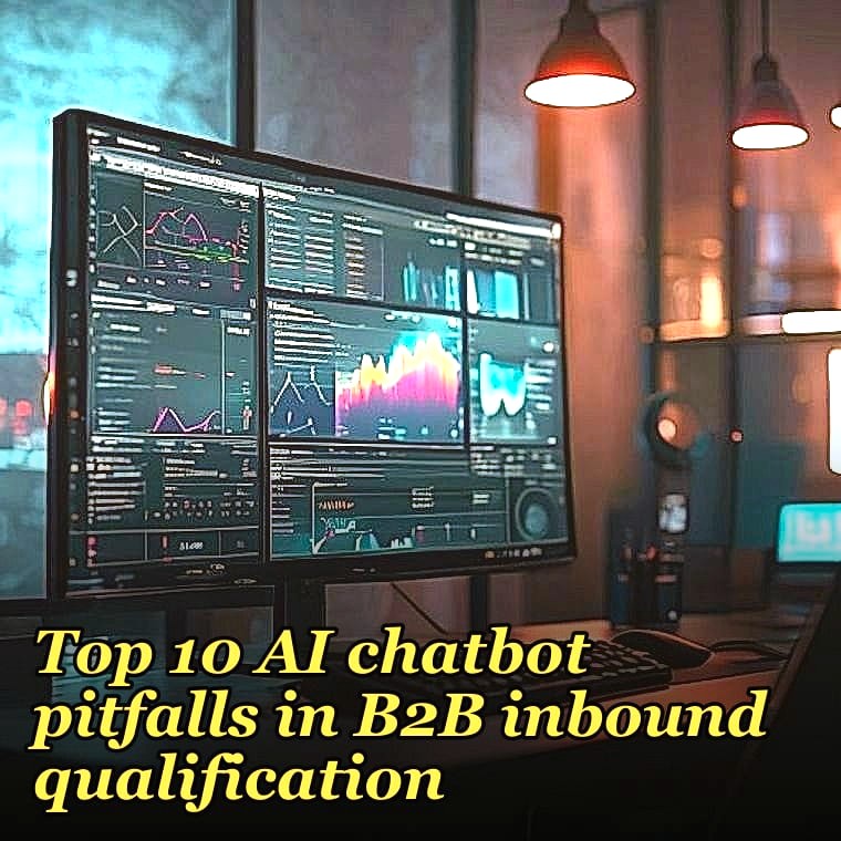 Top 10 AI chatbot pitfalls in B2B inbound qualification in 2027