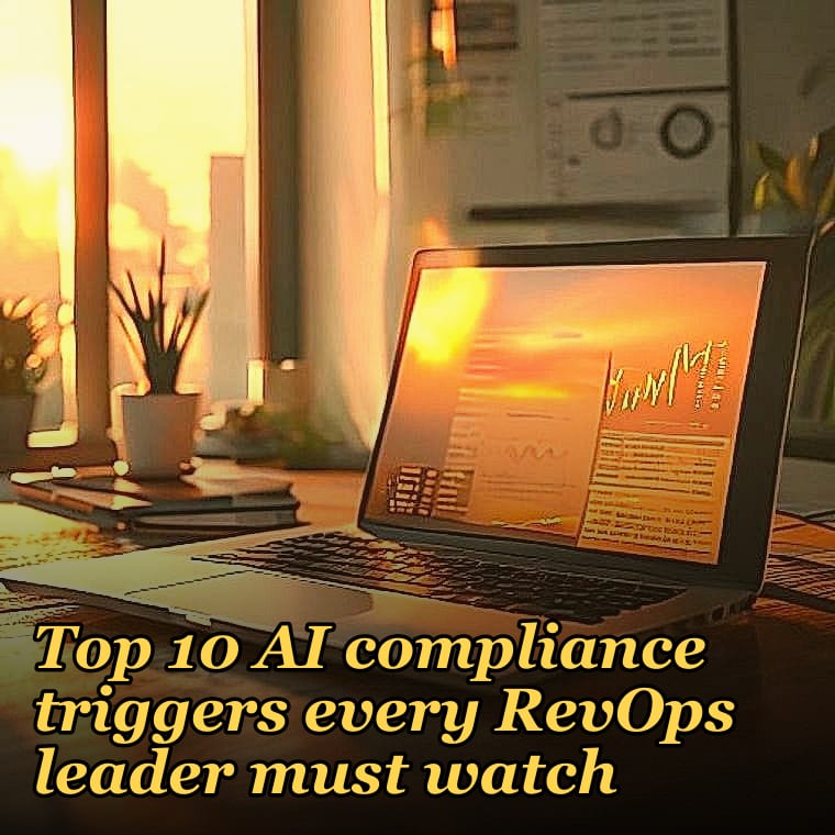 Top 10 AI compliance triggers every RevOps leader must watch in 2027