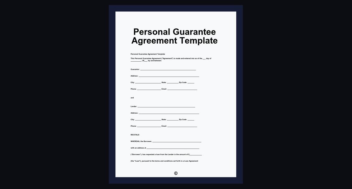 Should I Sign a Personal Guarantee on a Commercial Lease?