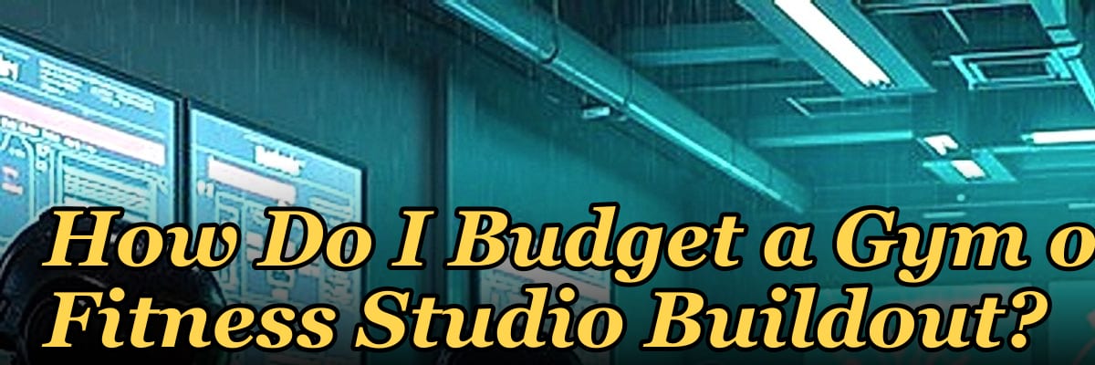 How Do I Budget a Gym or Fitness Studio Buildout?