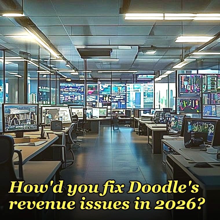 How'd you fix Doodle's revenue issues in 2026?