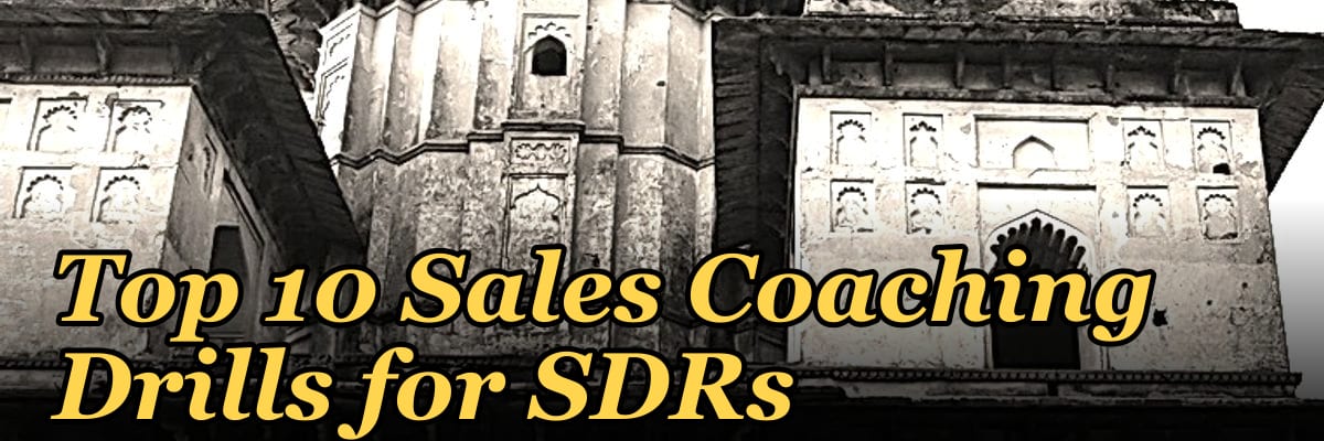 Top 10 Sales Coaching Drills for SDRs in 2027