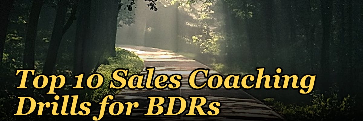 Top 10 Sales Coaching Drills for BDRs in 2027