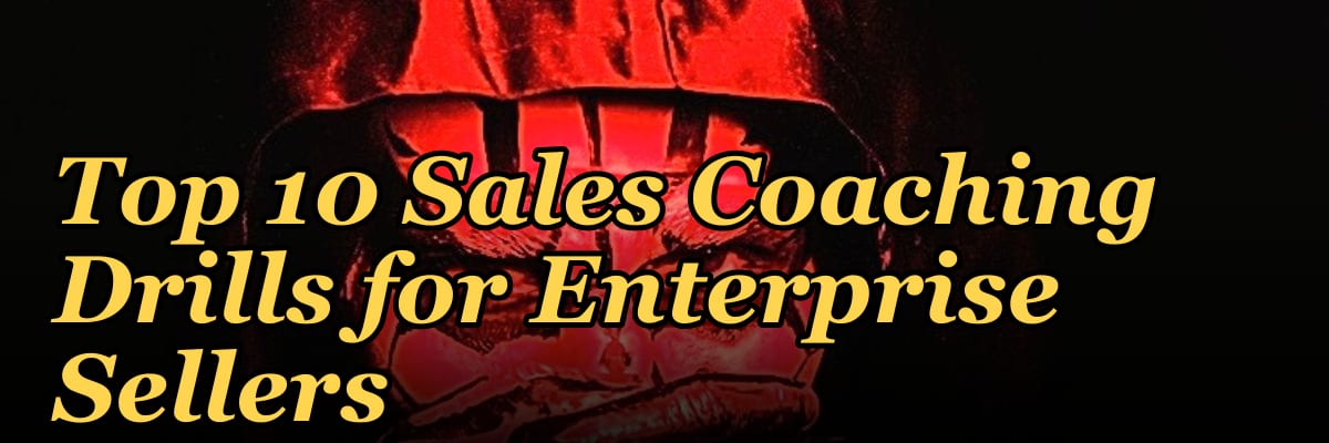 Top 10 Sales Coaching Drills for Enterprise Sellers in 2027