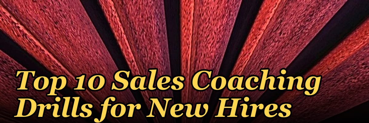 Top 10 Sales Coaching Drills for New Hires in 2027