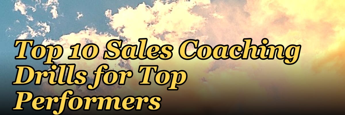 Top 10 Sales Coaching Drills for Top Performers in 2027