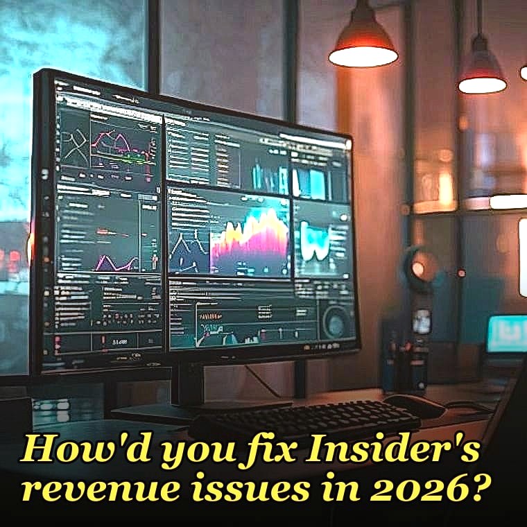 How'd you fix Insider's revenue issues in 2026?