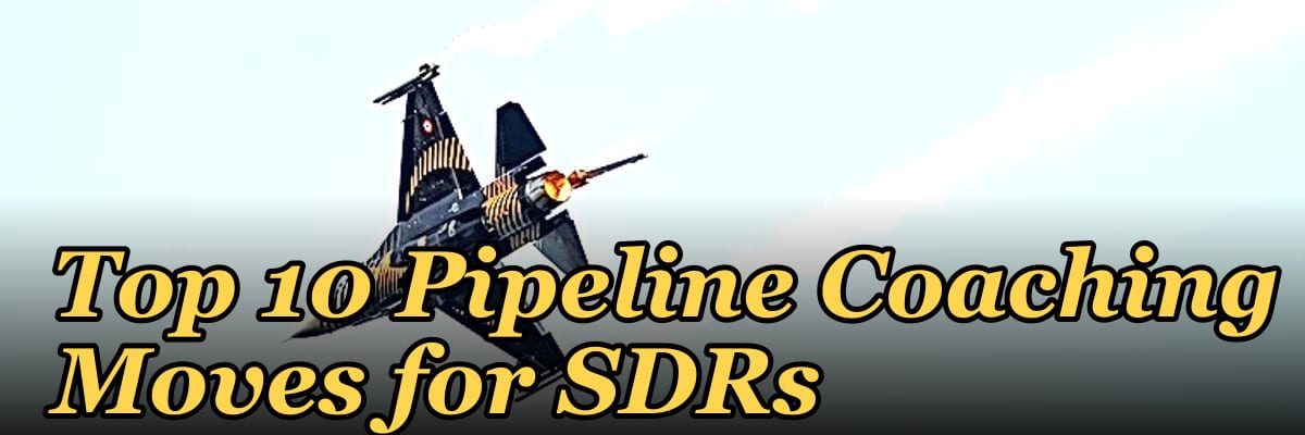Top 10 Pipeline Coaching Moves for SDRs in 2027