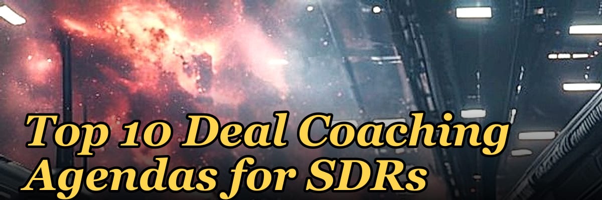 Top 10 Deal Coaching Agendas for SDRs in 2027