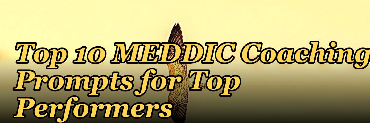 Top 10 MEDDIC Coaching Prompts for Top Performers in 2027