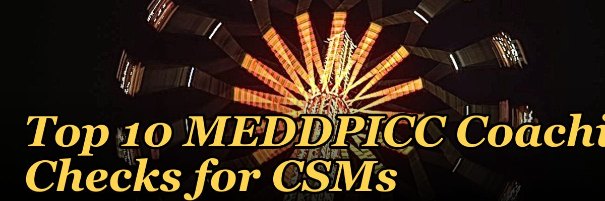 Top 10 MEDDPICC Coaching Checks for CSMs in 2027