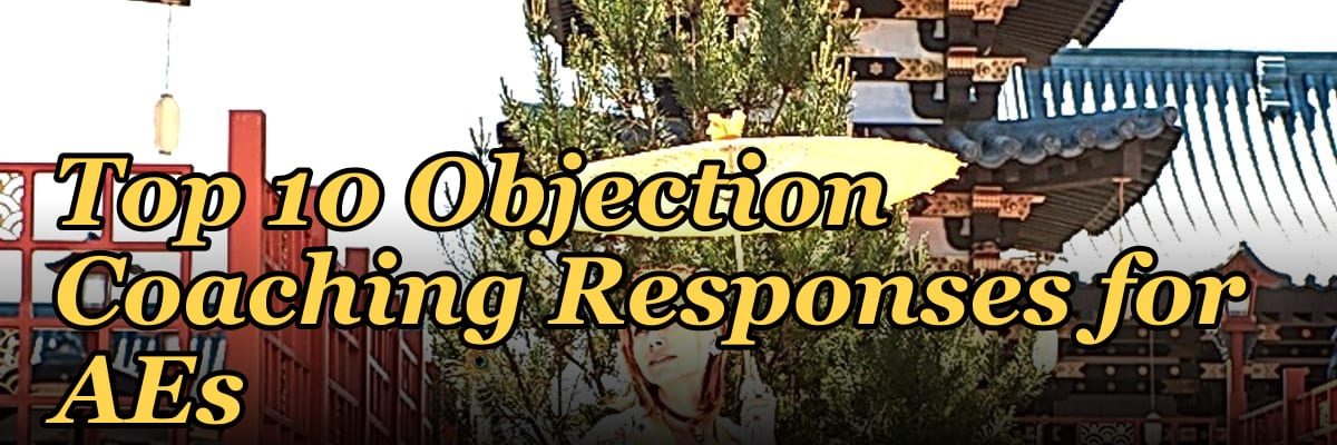 Top 10 Objection Coaching Responses for AEs in 2027