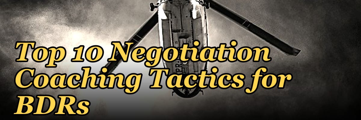 Top 10 Negotiation Coaching Tactics for BDRs in 2027