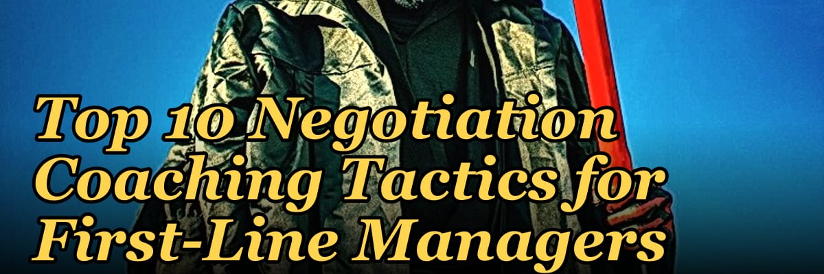 Top 10 Negotiation Coaching Tactics for First-Line Managers in 2027