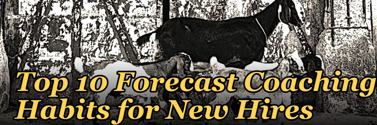 Top 10 Forecast Coaching Habits for New Hires in 2027
