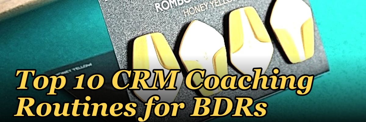 Top 10 CRM Coaching Routines for BDRs in 2027