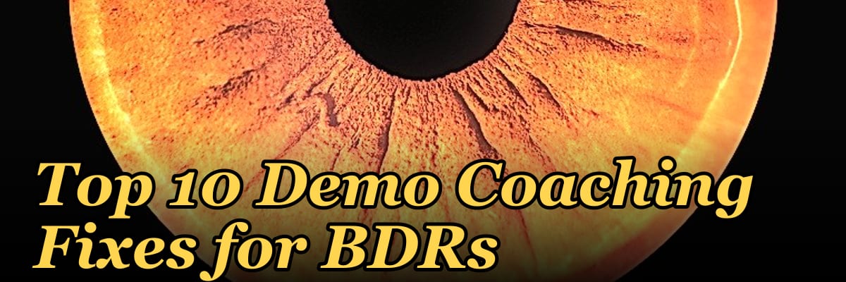 Top 10 Demo Coaching Fixes for BDRs in 2027