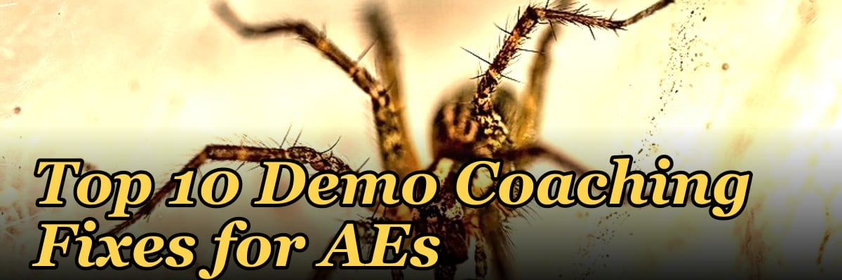 Top 10 Demo Coaching Fixes for AEs in 2027