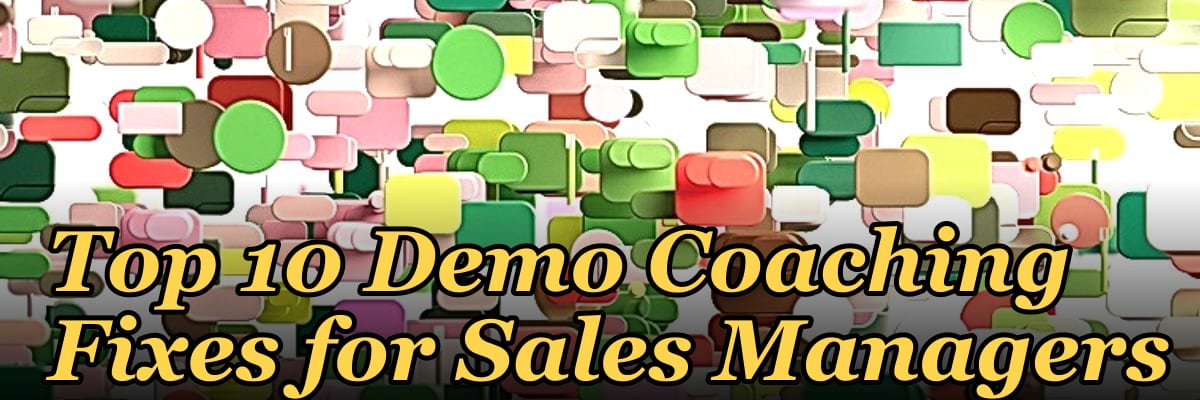 Top 10 Demo Coaching Fixes for Sales Managers in 2027