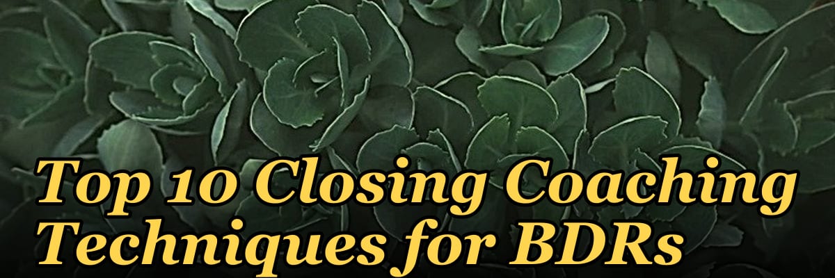 Top 10 Closing Coaching Techniques for BDRs in 2027