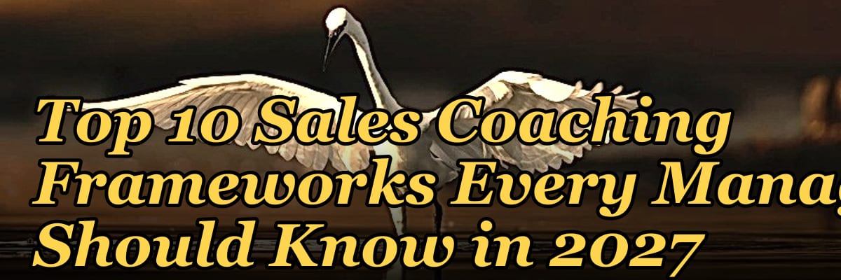 Top 10 Sales Coaching Frameworks Every Manager Should Know in 2027