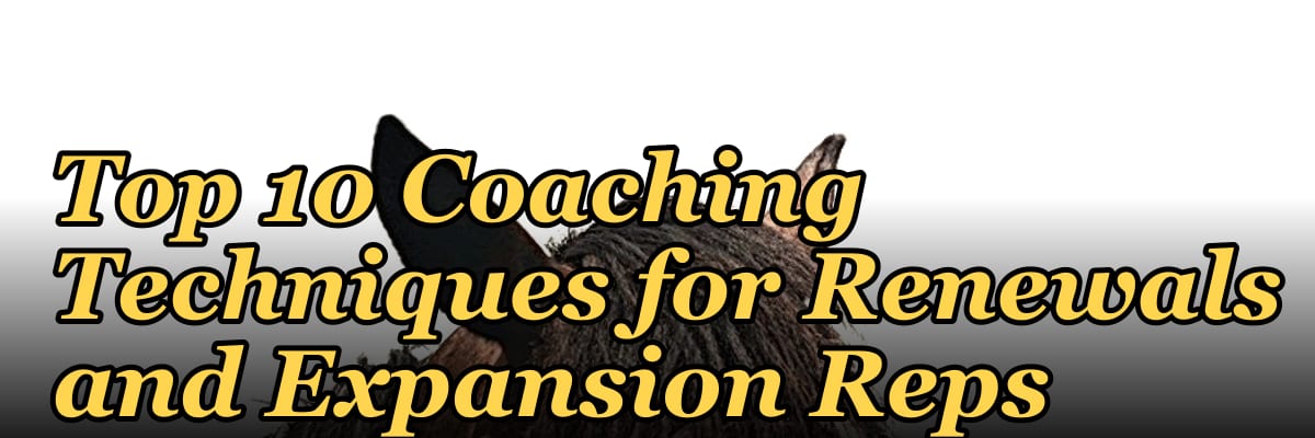 Top 10 Coaching Techniques for Renewals and Expansion Reps in 2027